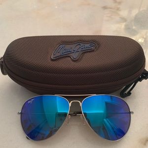 Maui Jim polarized Maverick aviators